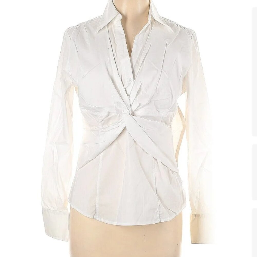 New York & Company Size 10 Long Sleeve Blouse